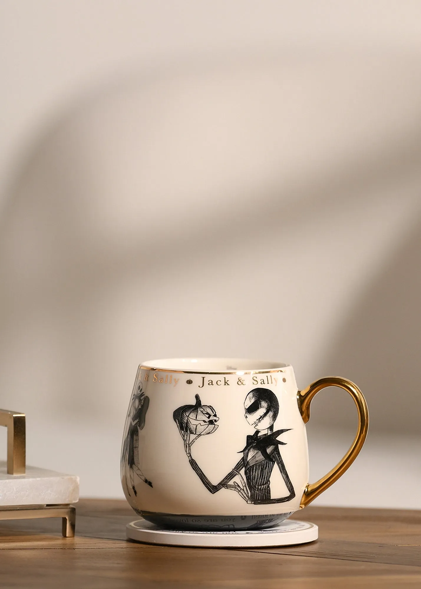 Disney Nightmare Before Christmas Collectable Mug - White, Ceramic product