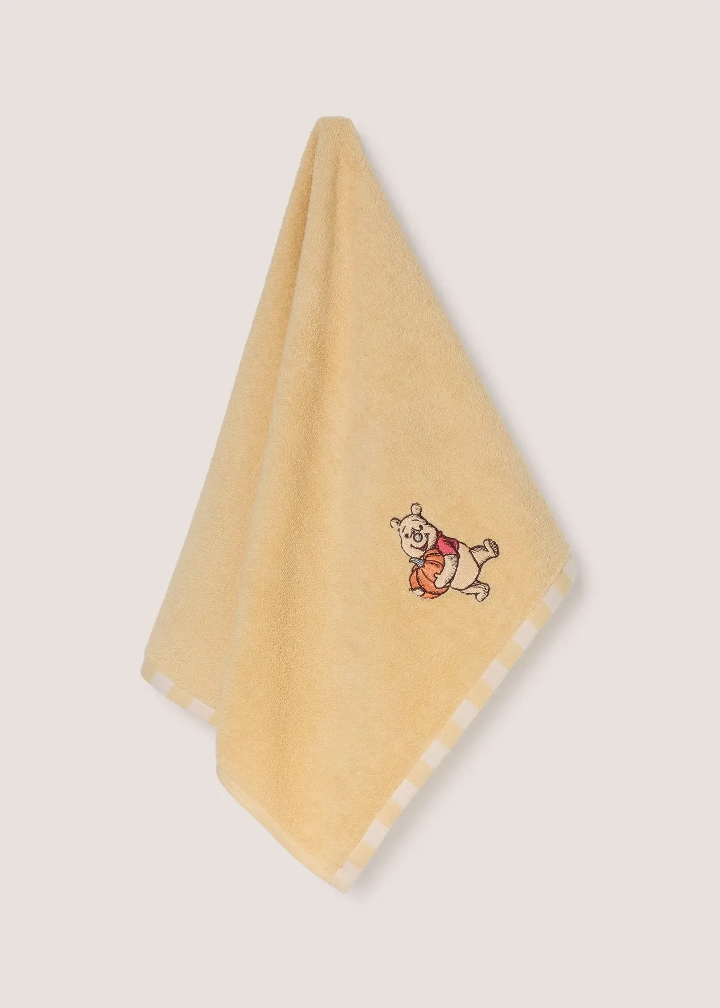 Disney Winnie The Pooh Embroidered Hand Towel - Yellow, Cotton product