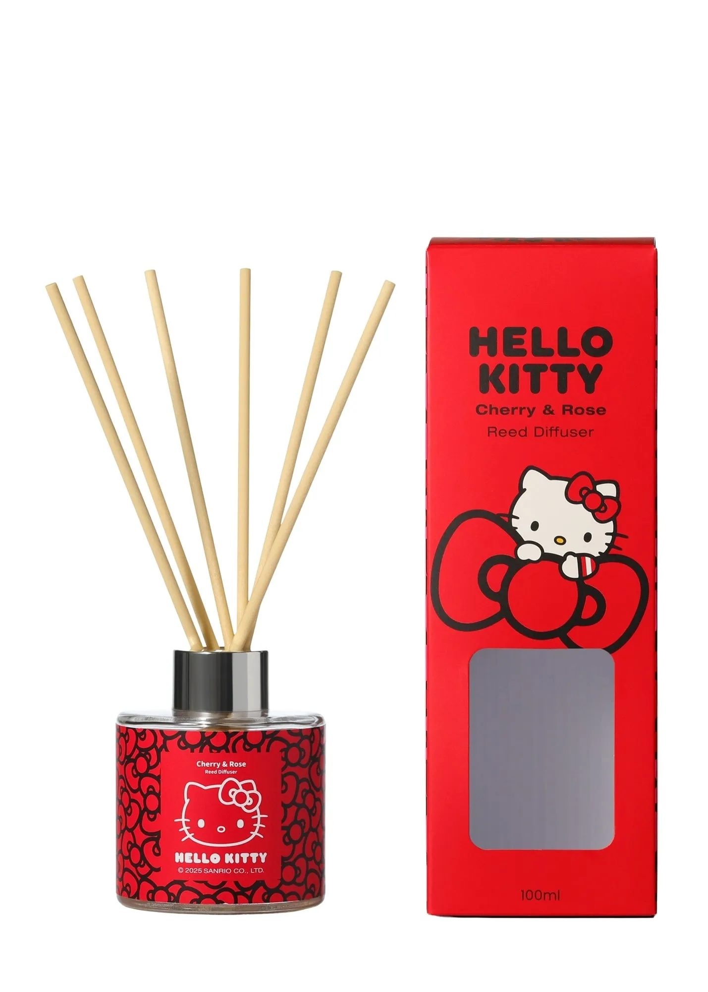 Hello Kitty Cherry & Rose Reed Diffuser - Red product