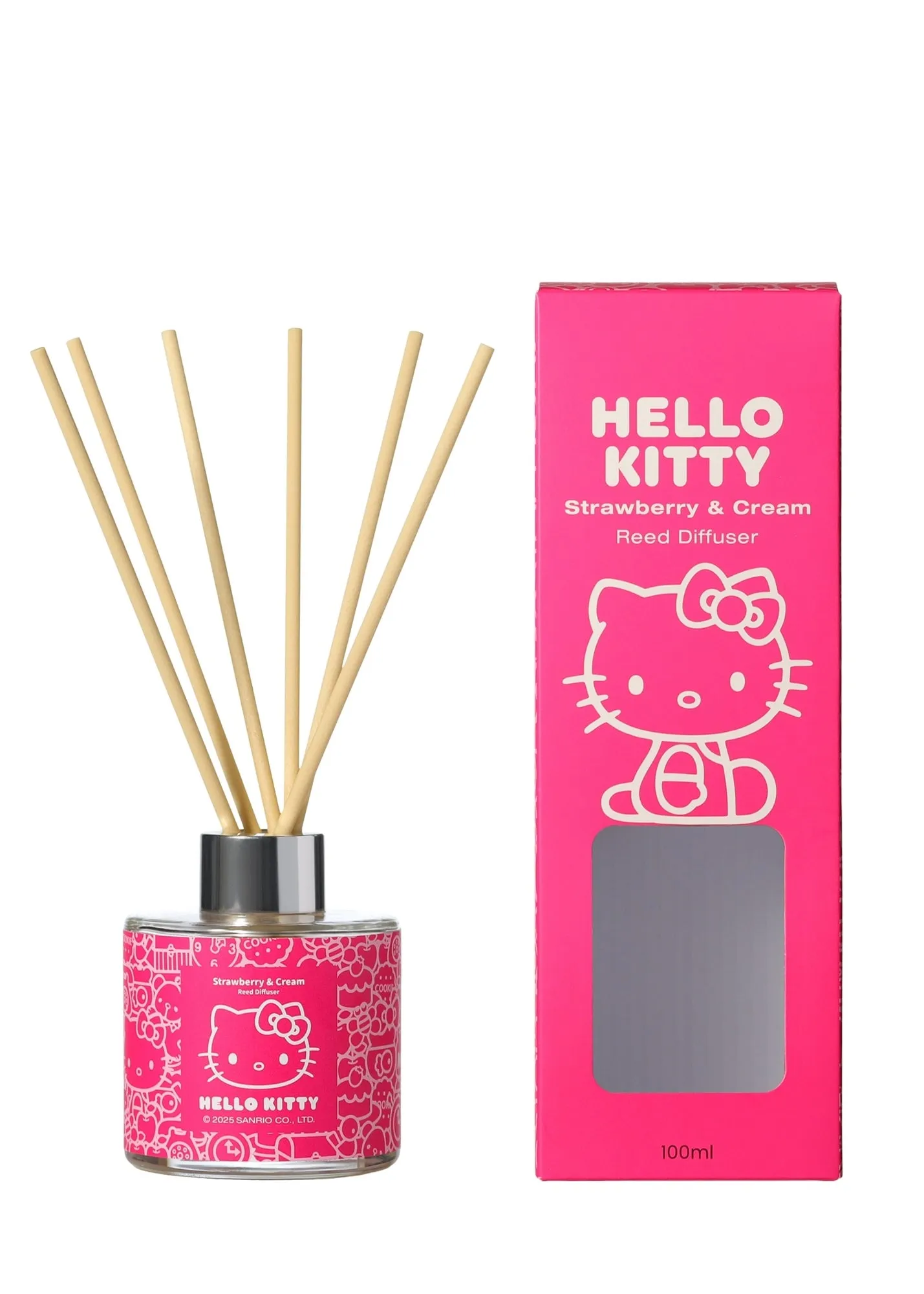 Hello Kitty Strawberry & Cream Reed Diffuser - Pink product