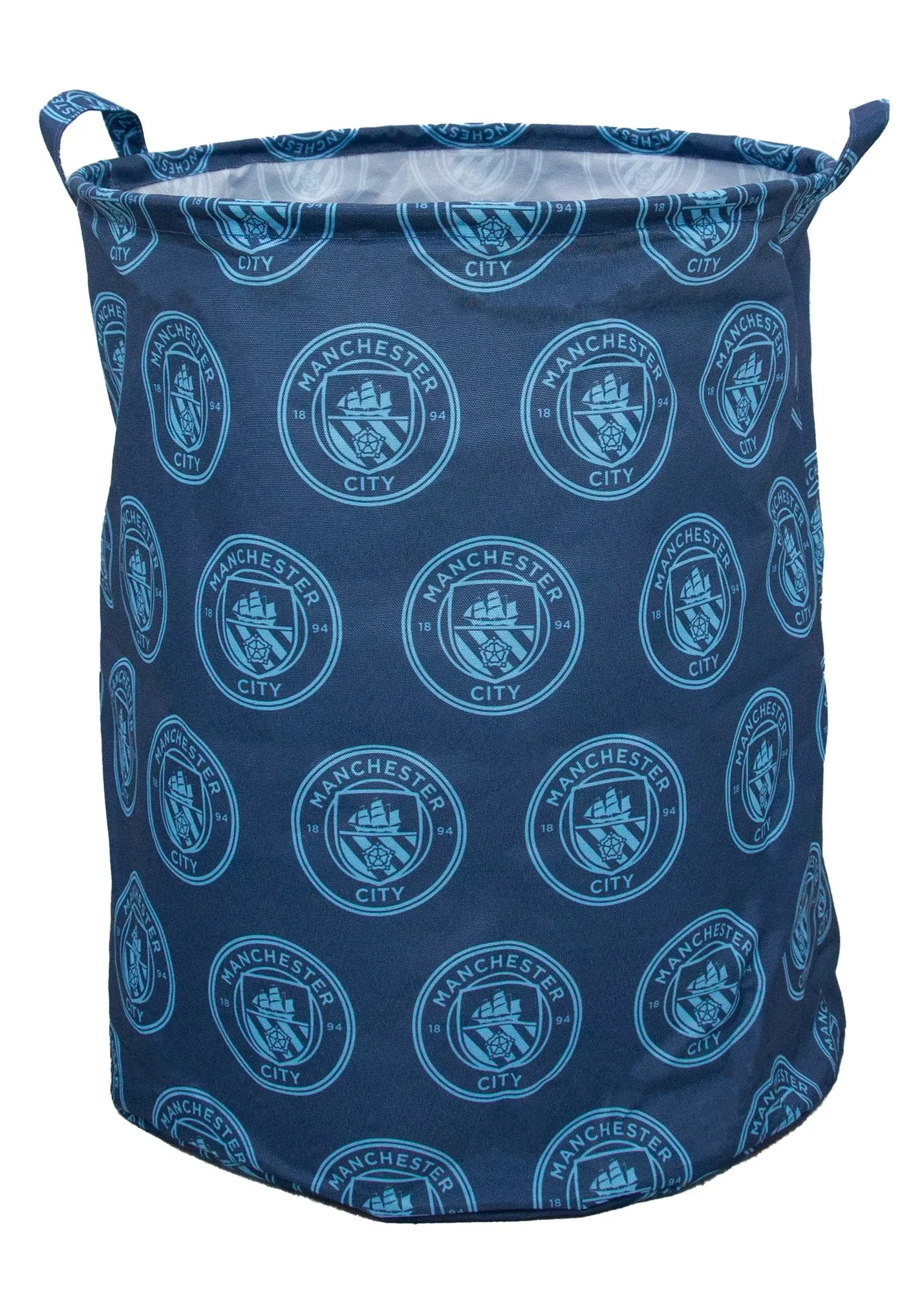Manchester City FC Fabric Storage Hamper - Blue, Polyester product