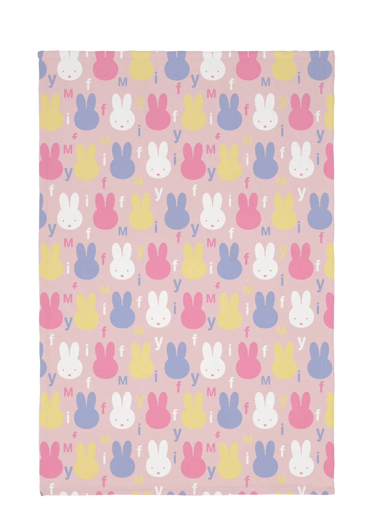 Miffy Fleece Blanket - Pink, Polyester product