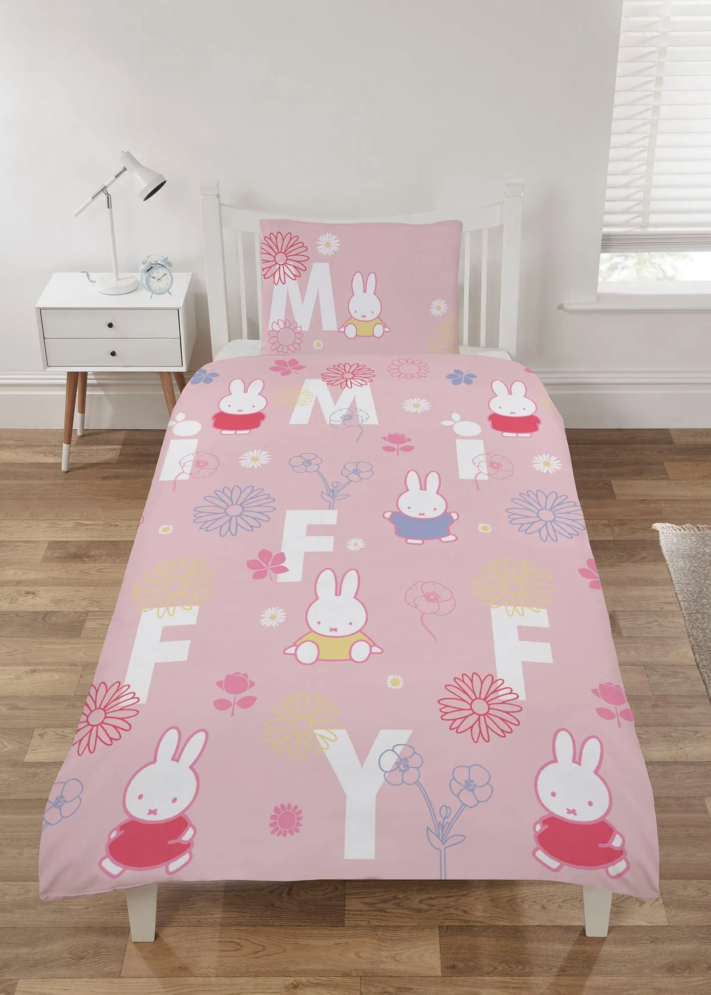 Miffy Single Duvet Set - Pink product