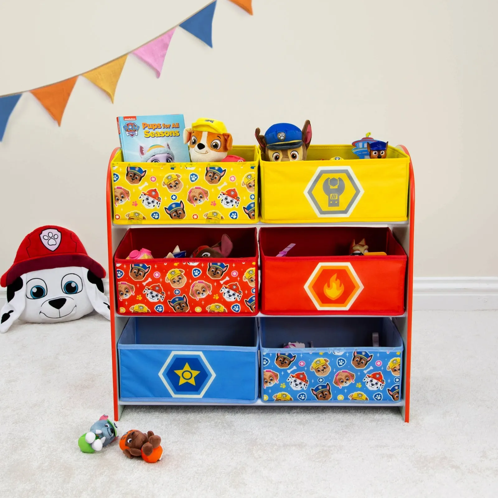Paw Patrol 6-Drawer Storage Unit - Blue, MDF product