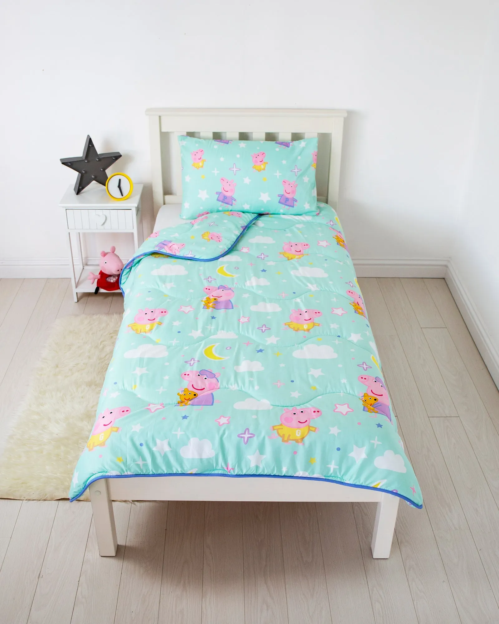 Peppa Pig Dreamer Coverless Duvet Single - Multi, Microfiber product