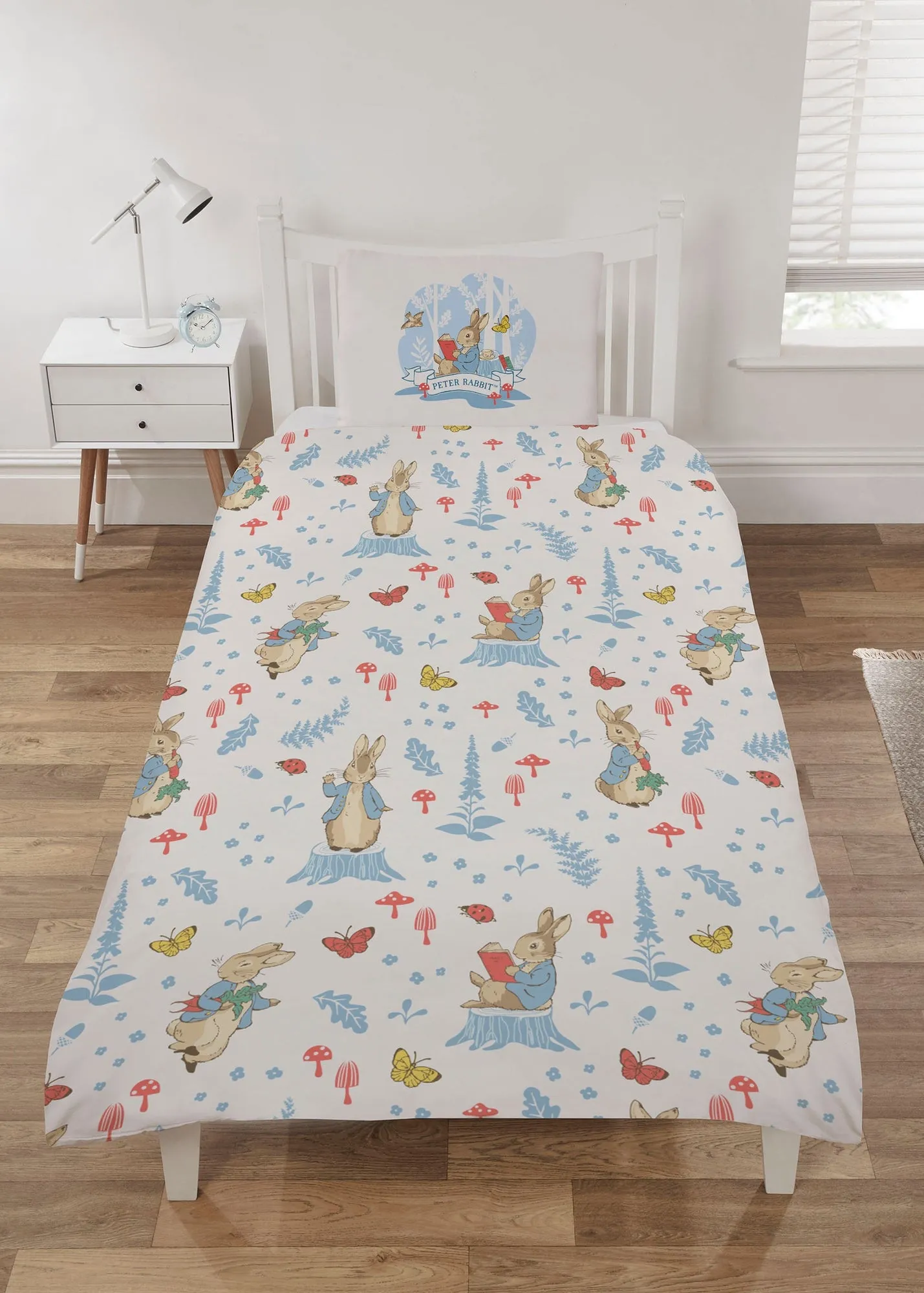 Peter Rabbit Floral Single Duvet Set - Multi product