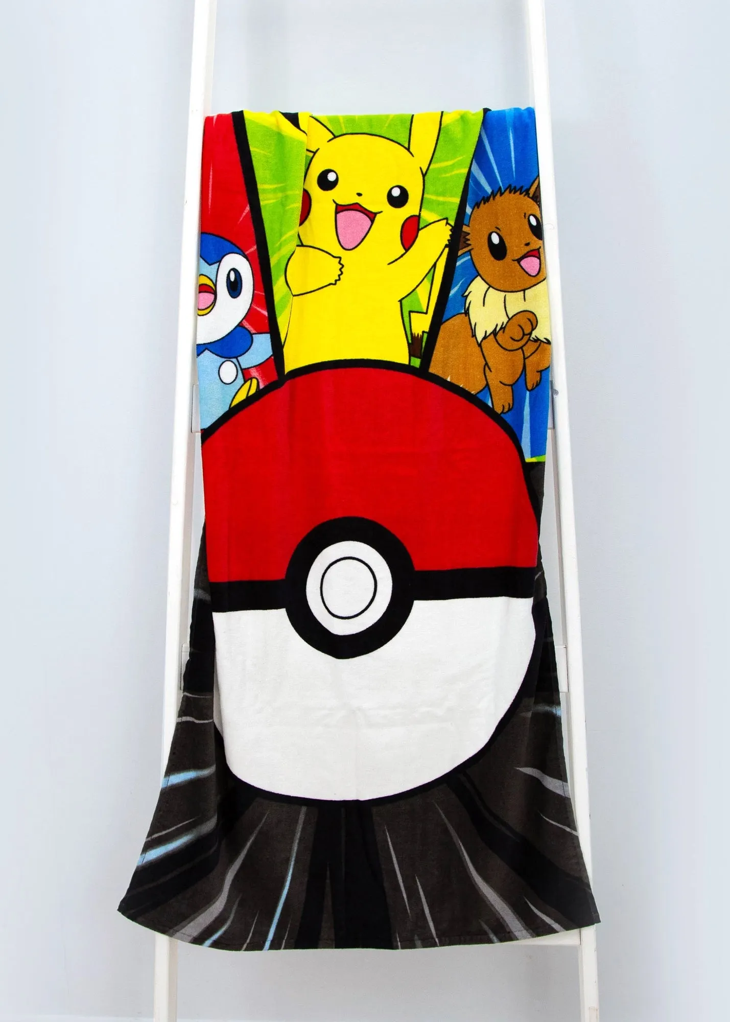 Pokemon Pokeball Beach Pool Towel - Red, Cotton product