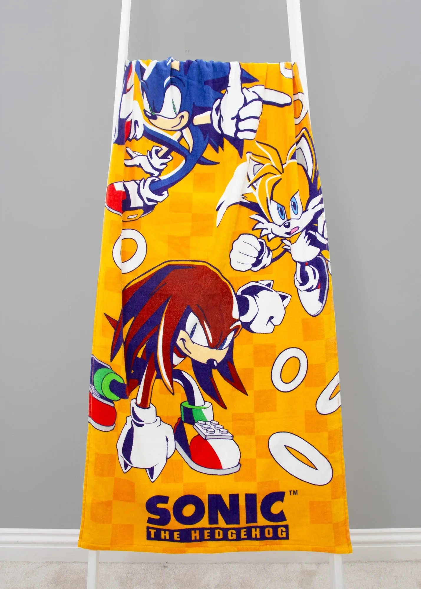 Sonic the Hedgehog Play Towel - Orange, Cotton product