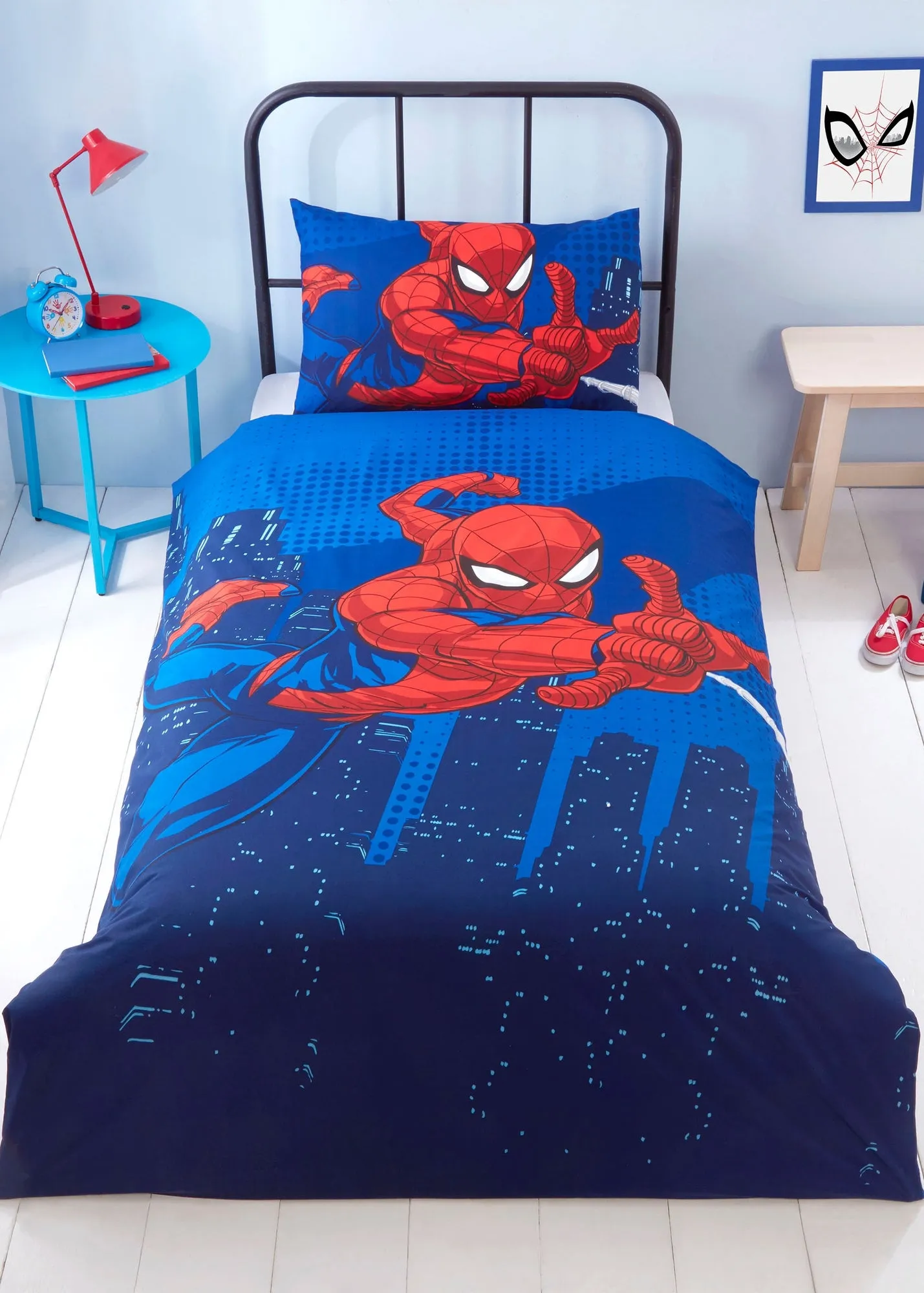 Spider-Man Single Duvet Set - Navy product