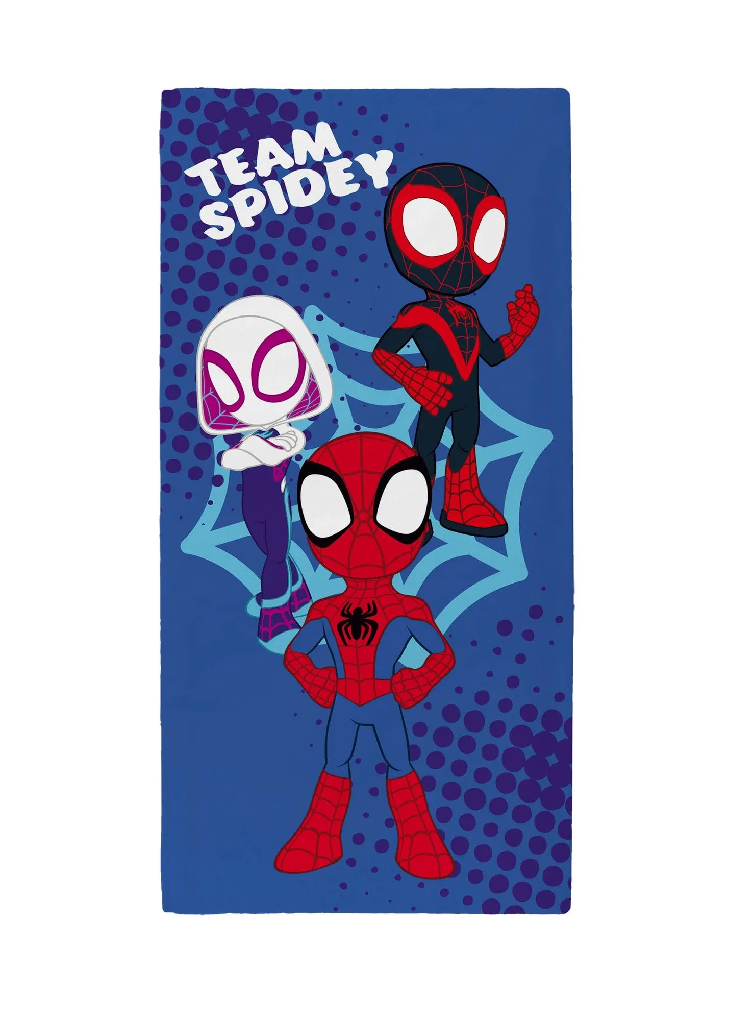 Spidey and His Amazing Friends Towel - Blue, Cotton product