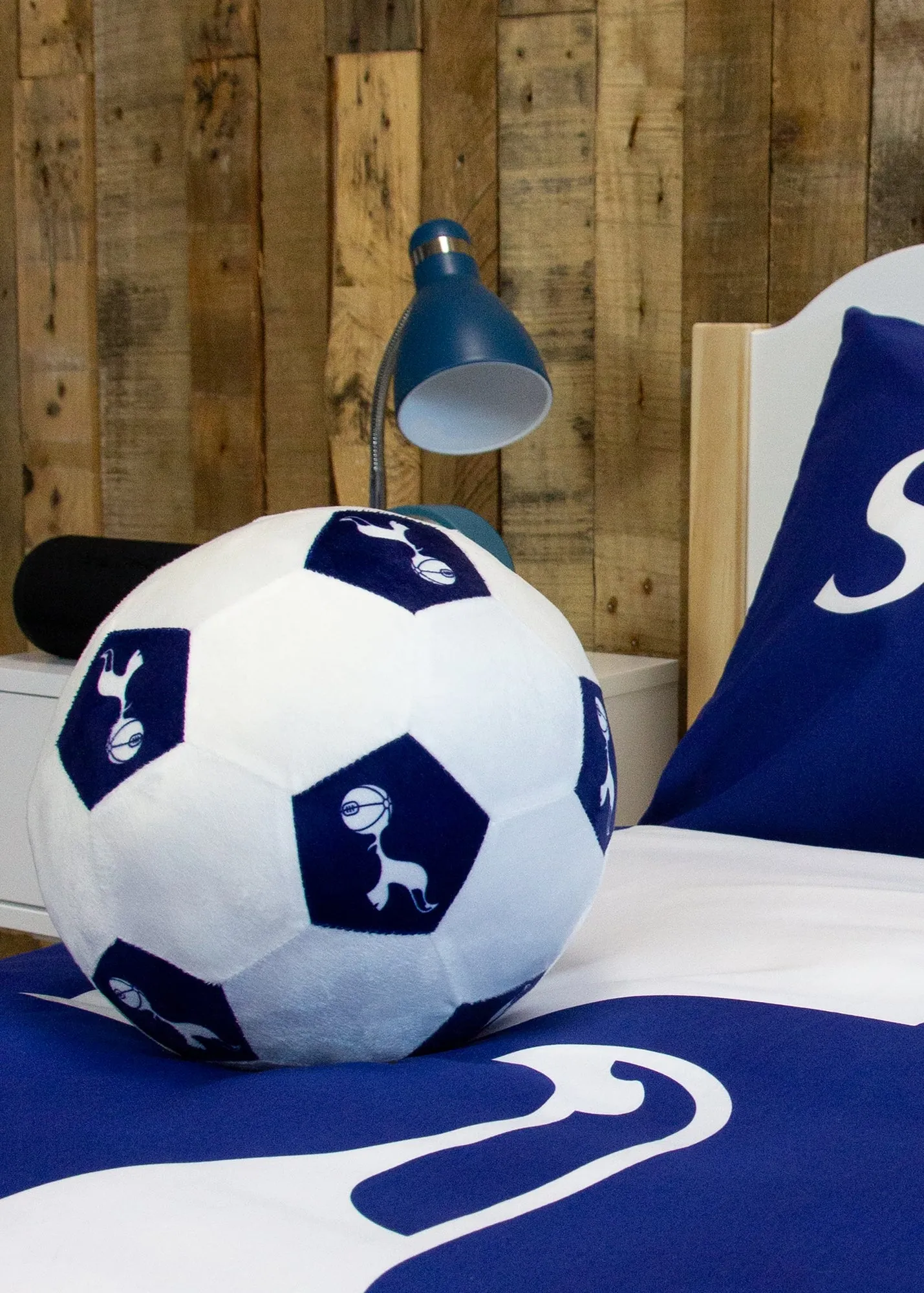 Tottenham Hotspur 3D Football Cushion - Blue, Polyester product