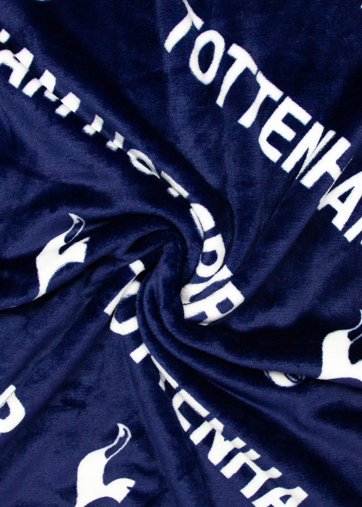 Tottenham Hotspur Line Fleece Blanket - Blue, Polyester product