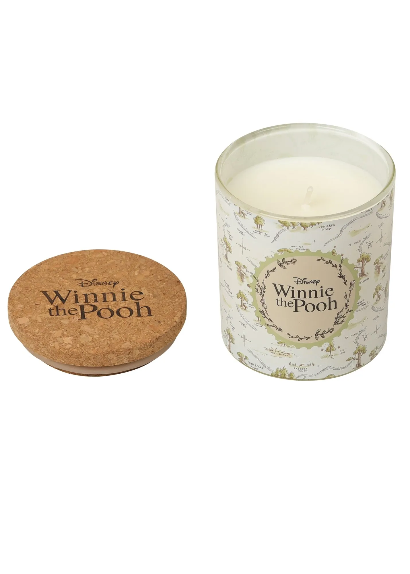 Winnie the Pooh 100 Acre Wood Scented Candle 1 Wick - White product