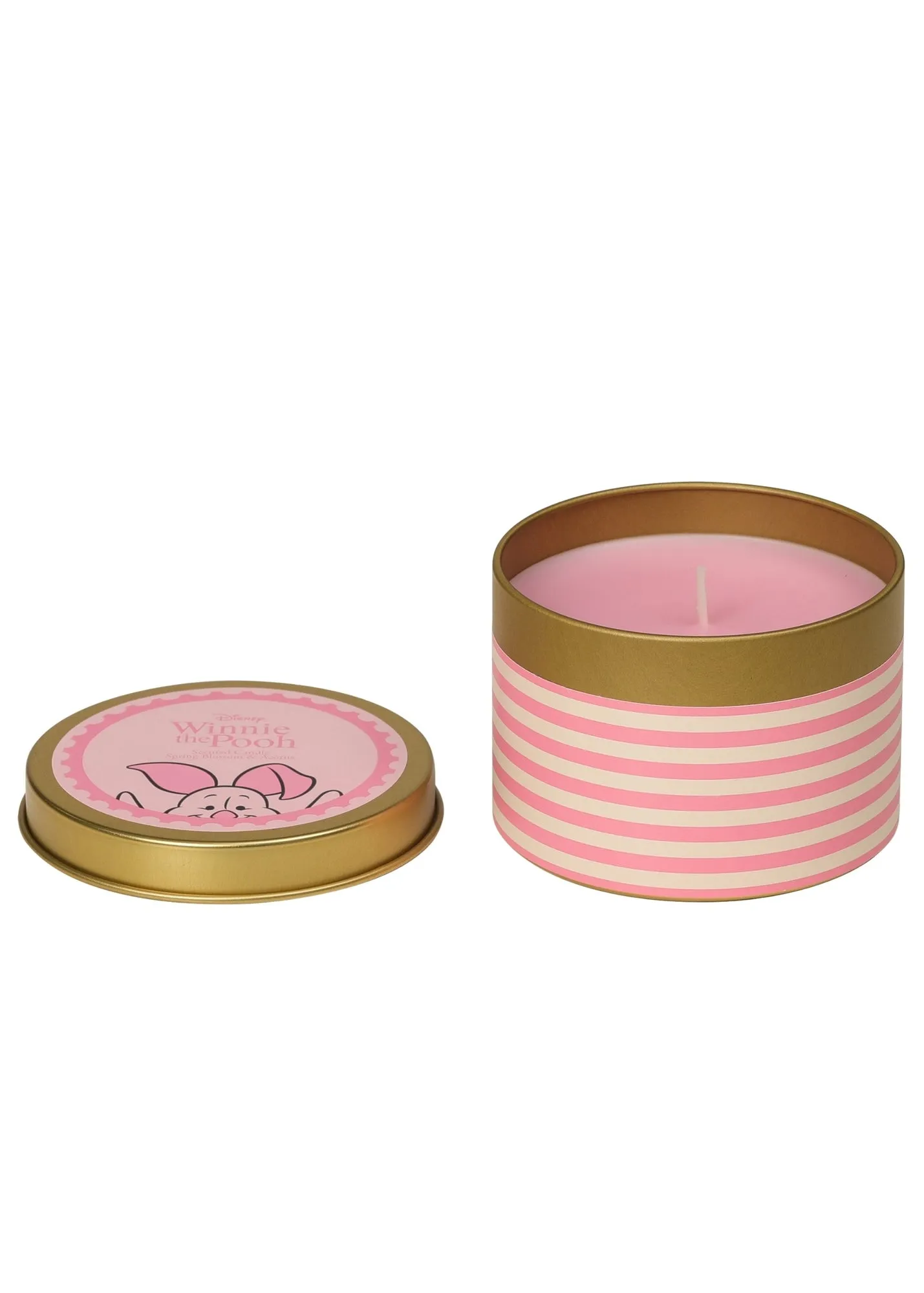 Winnie the Pooh Piglet Scented Candle Spring Blossom & Acorns - Pink product