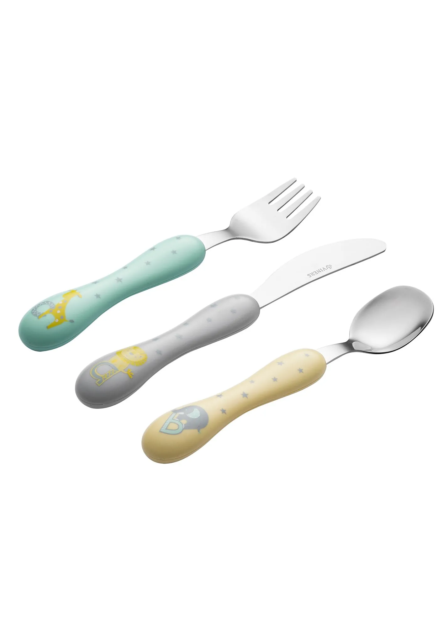 Viners 3 Piece Toddler Cutlery Set - Multi, Stainless Steel product