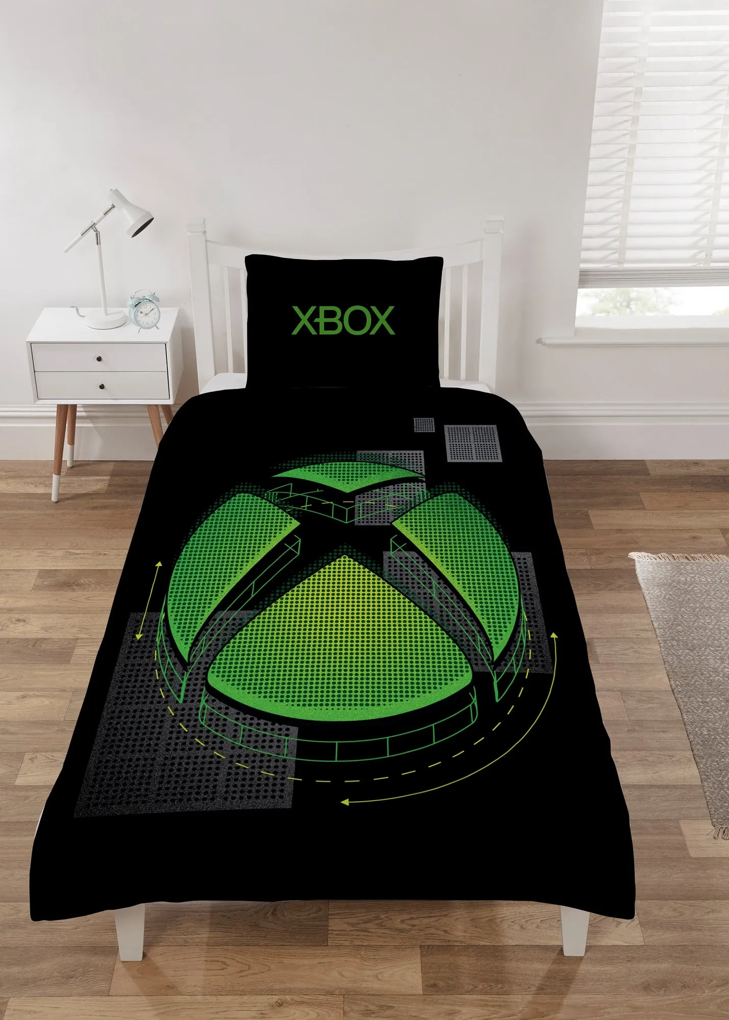 XBOX Single Duvet Set - Black product
