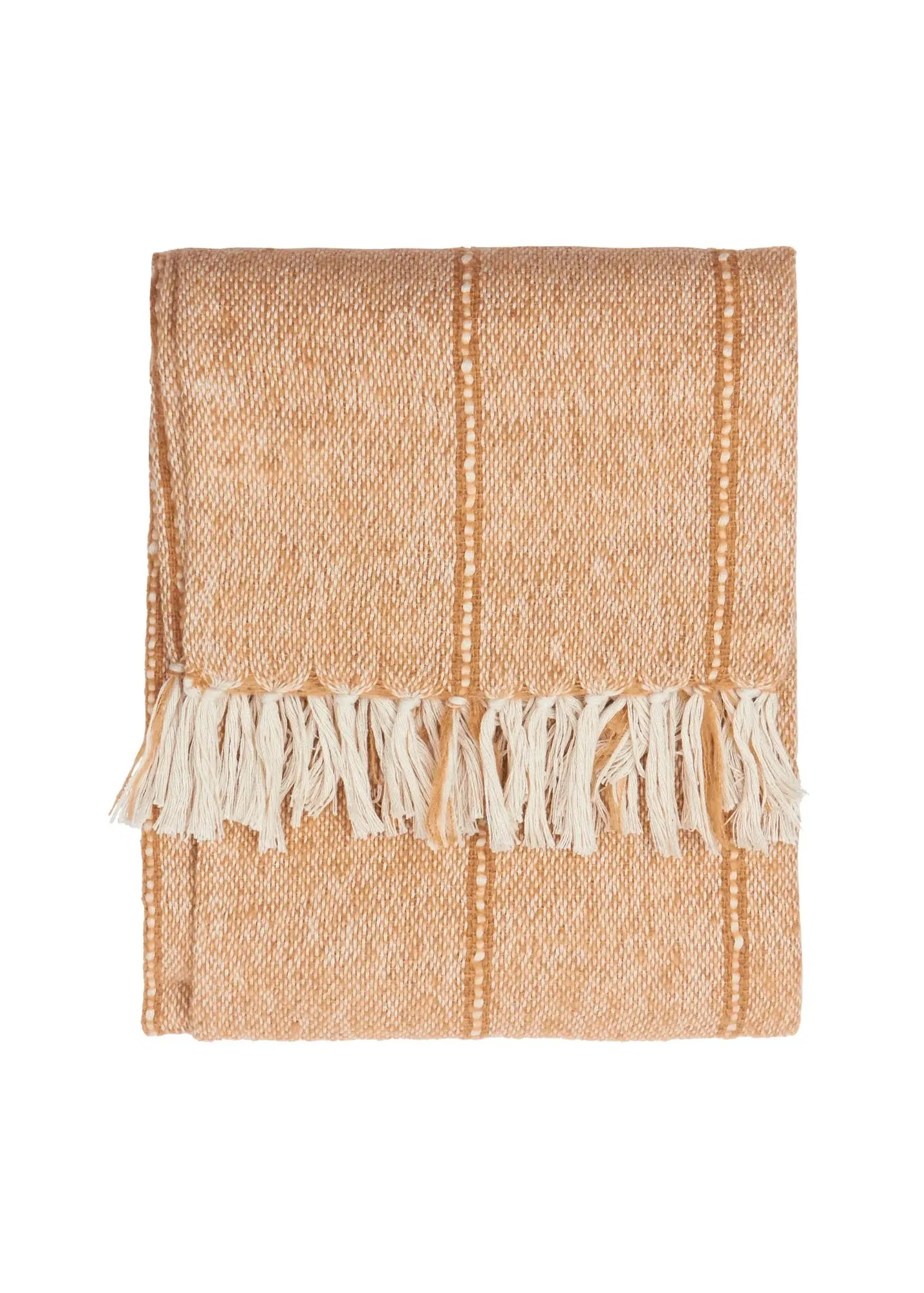 Hedon Indoor/Outdoor Woven Throw - Natural, Polyester product