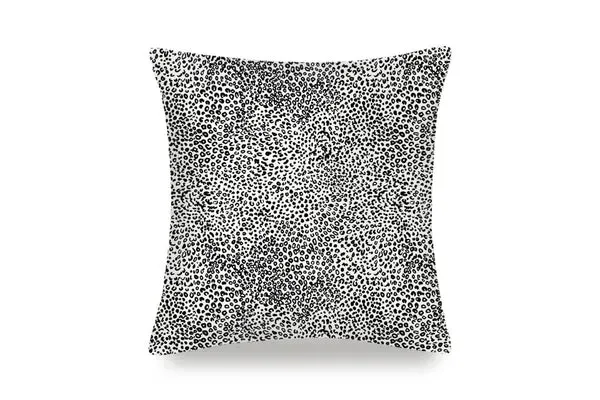50x50cm Cushion Cover - Leopard, Mulberry Silk