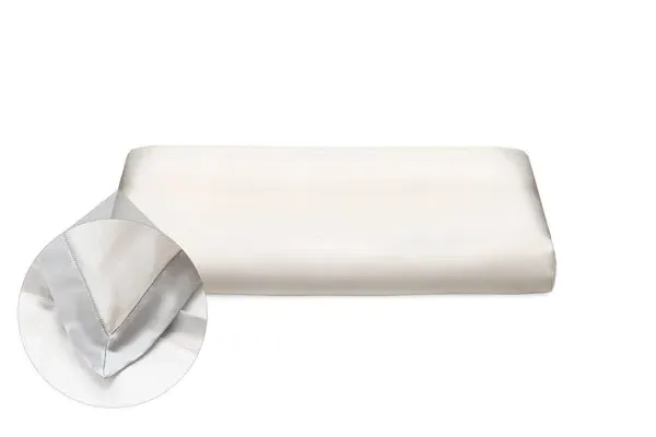 Double Oxford Duvet Cover - Ivory, Silk