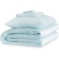 Double Silk Duvet Set - Pastel Blue, Mulberry Silk alternate view