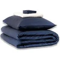 Emperor Duvet Set with Pillowcases - Blue, Silk