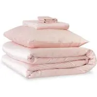 Emperor Duvet Set with Pillowcases - Pink, Silk