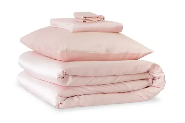 Emperor Duvet Set with Pillowcases - Pink, Silk