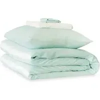 Emperor Duvet Set with Pillowcases - Teal, Silk