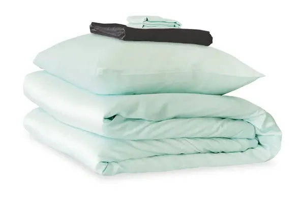 Emperor Duvet Set with Pillowcases - Teal, Silk
