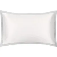 Ivory Oxford Silk Pillowcase - Standard, Mulberry Silk alternate view