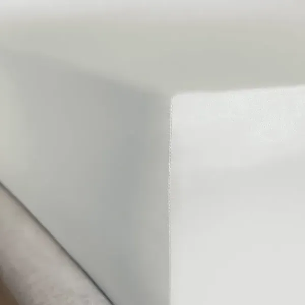 Oyster Grey Single Fitted Sheet - Mulberry Silk product