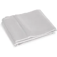 Oyster Grey Single Flat Sheet - Mulberry Silk alternate view