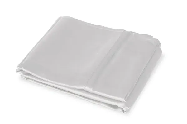 Oyster Grey Single Flat Sheet - Mulberry Silk product