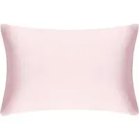 Precious Pink Pure Silk Standard Pillowcase - Pink, Mulberry Silk alternate view