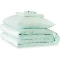 Super King Duvet Set with Pillowcases - Teal, Silk