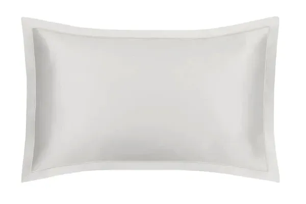 Super King Oxford Pillowcase - Grey, Silk