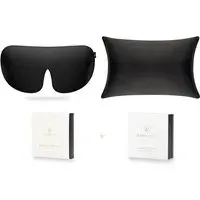 Super King Silk Sleep Gift Set - Charcoal, Mulberry