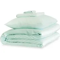 Teal Breeze Double Silk Duvet Set - Teal, Mulberry Silk alternate view