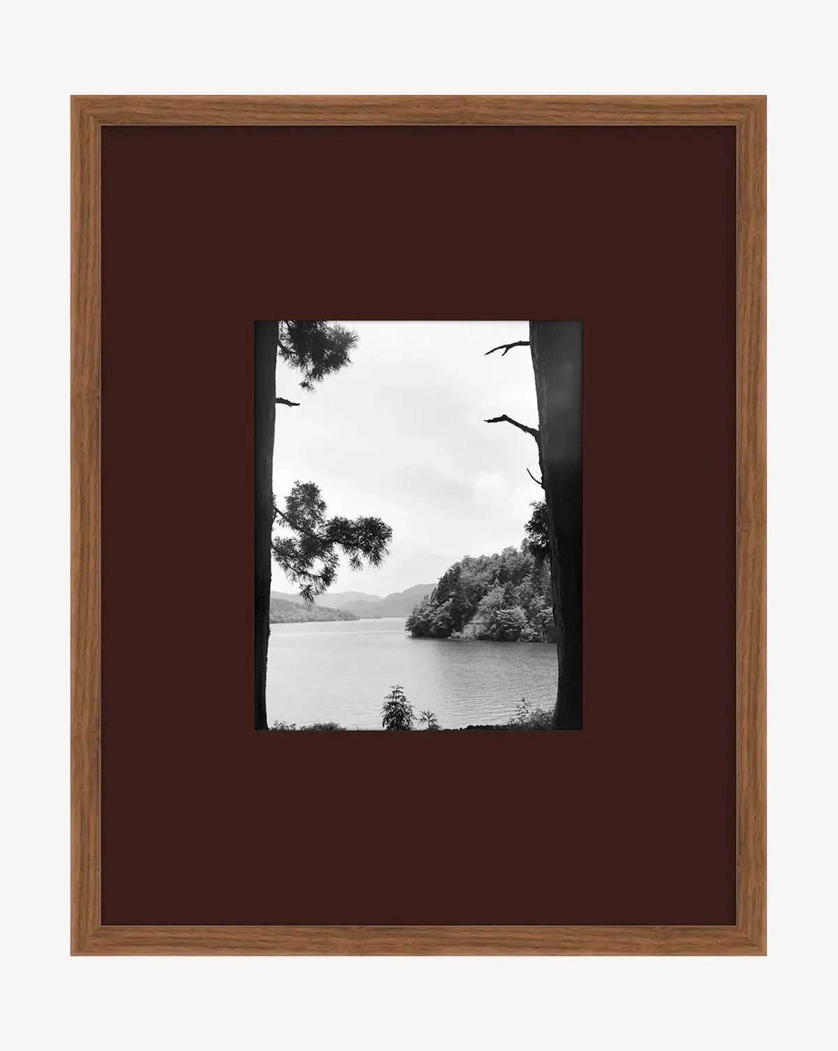 A Day in Lake Time III Framed Giclée Print - Black & White product