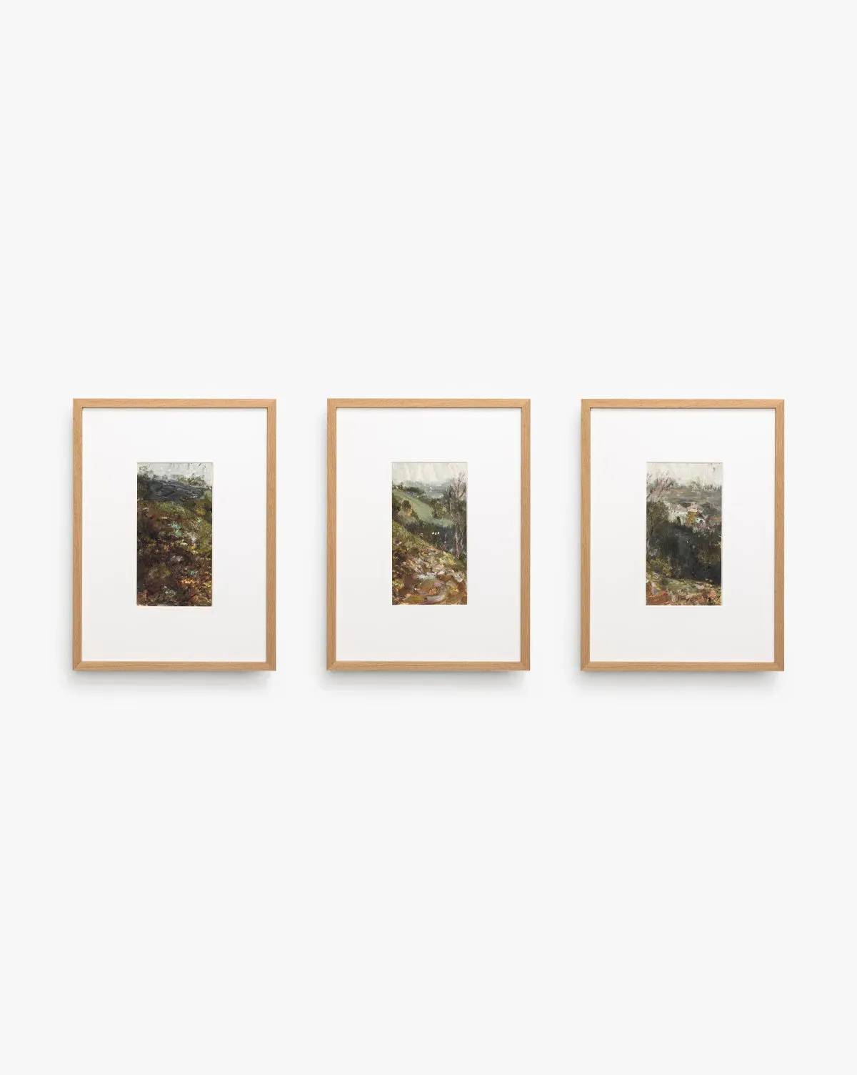 A River Runs Through 3-Piece Wall Artwork - Earth Tones product