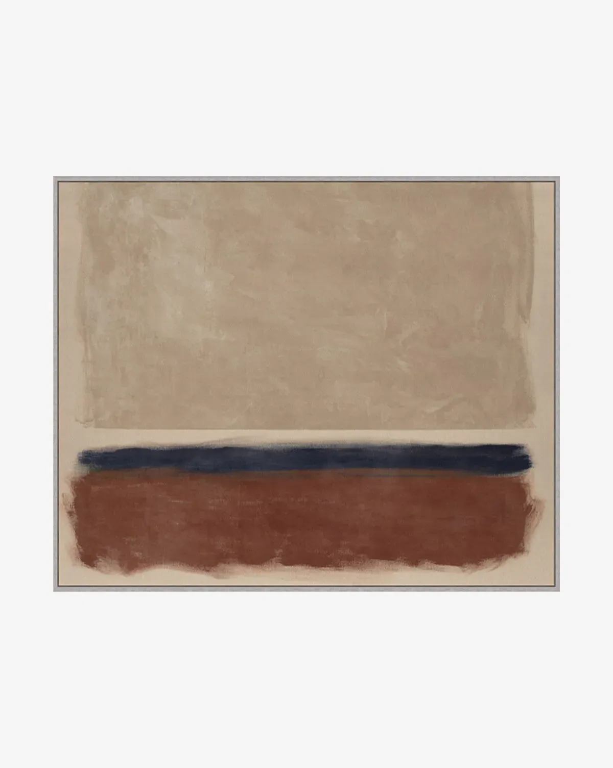 Abstract Horizon Framed Giclee Print - Canvas product