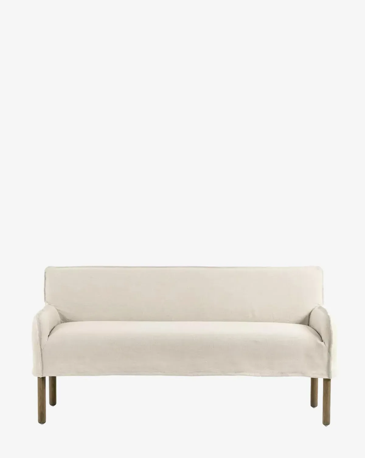 Aiken Slipcover Bench - Natural, Linen product