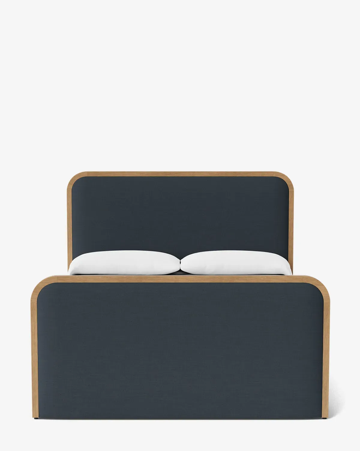 Ainsworth Queen Size Bed Frame - Ink Linen product