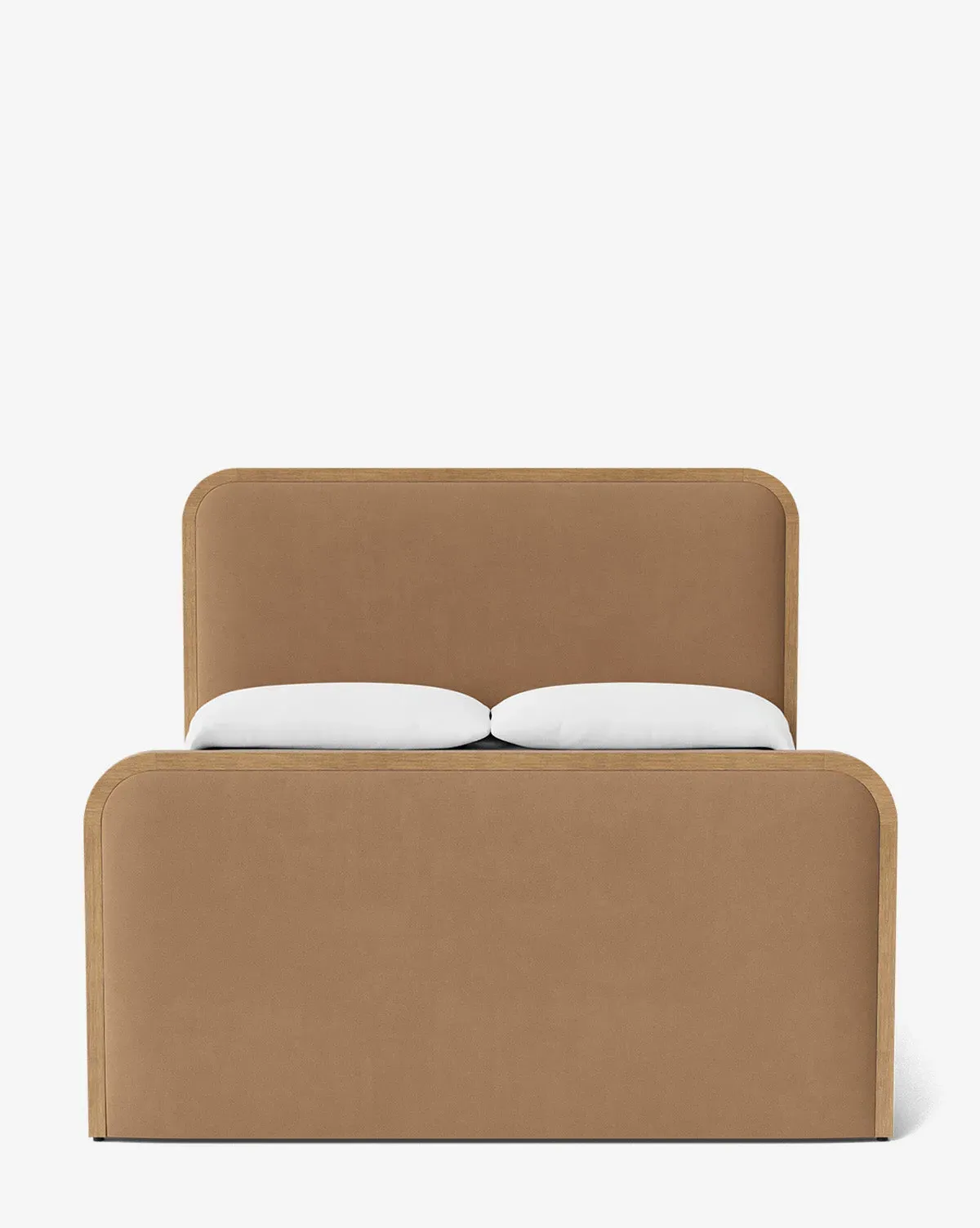 Ainsworth Queen Size Bed Frame - Toffee, Velvet product