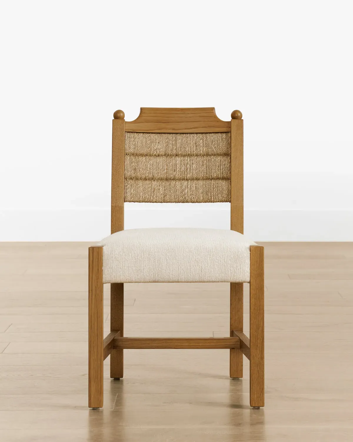 Alberta Dining Chair - Honey Oak, Seagrass product