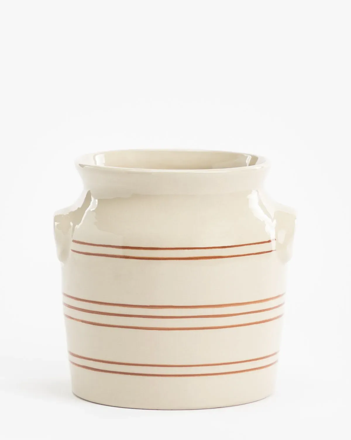 Aleph Striped Crock - Ceramic product