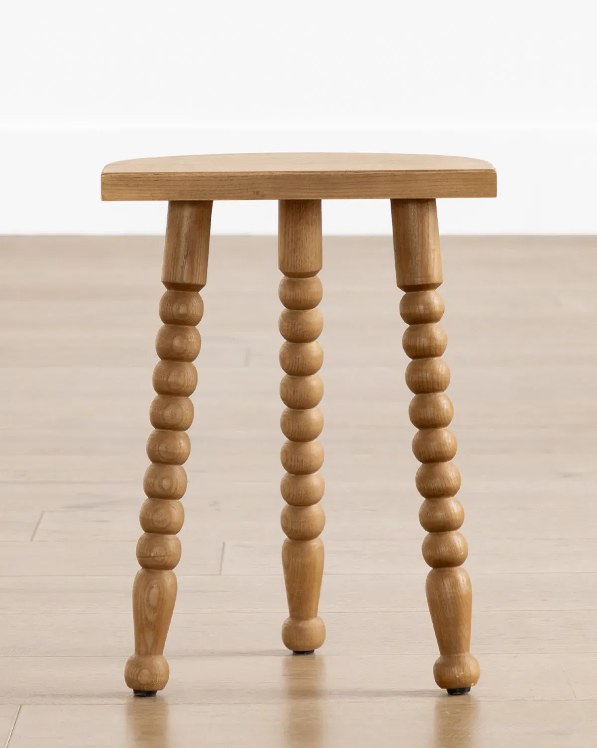 Alice Honey Wood Stool - Honey, Ash Wood product