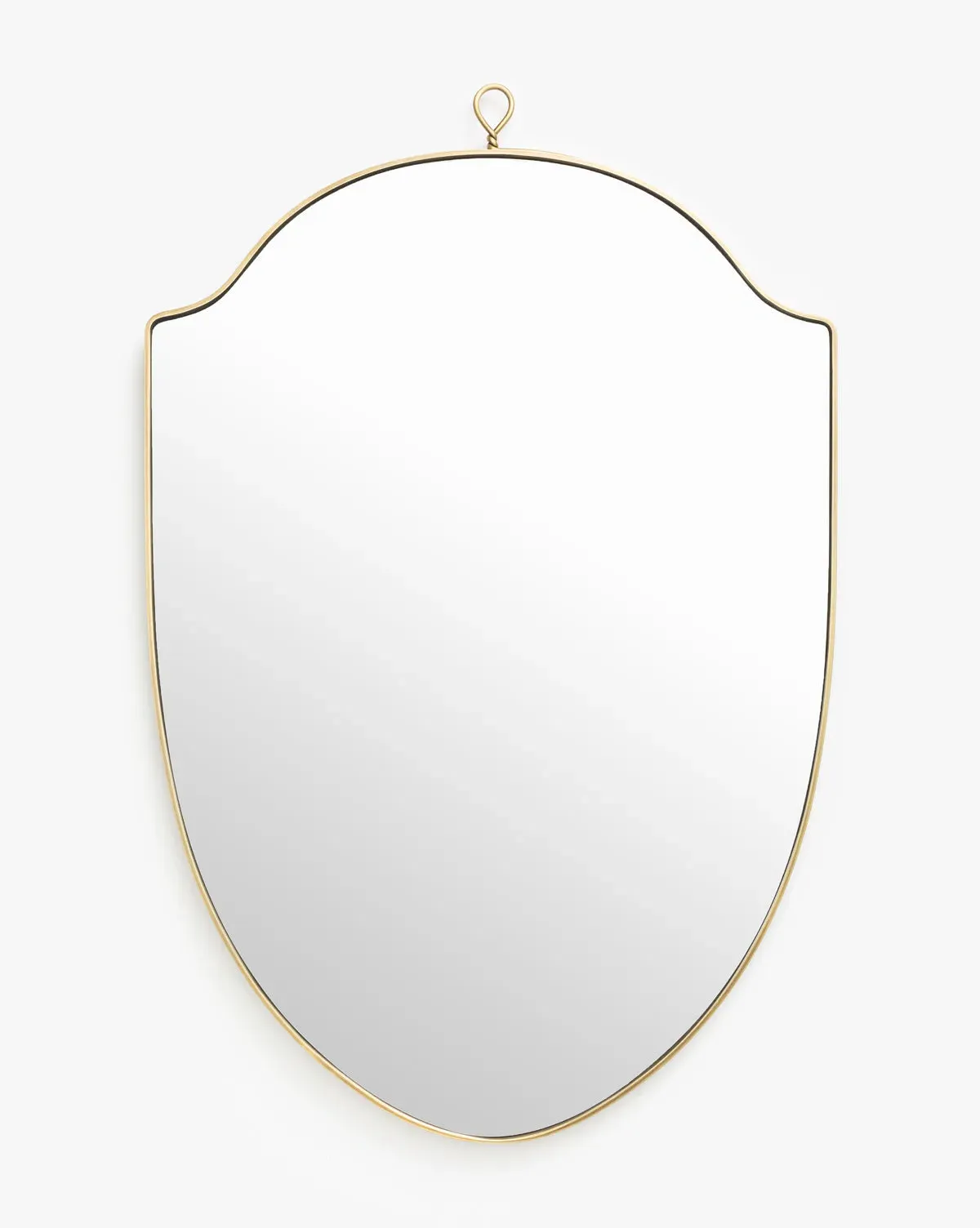 Allegheny Wall Mirror - Antique Brass product