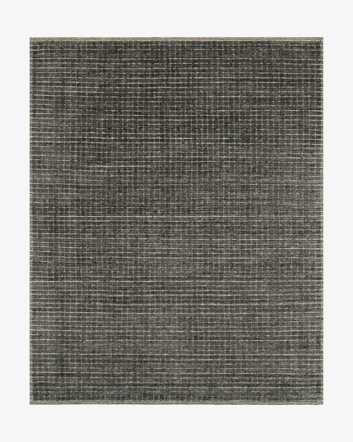 Ameglia Rug 2'6" x 8'6" - Charcoal, Wool product