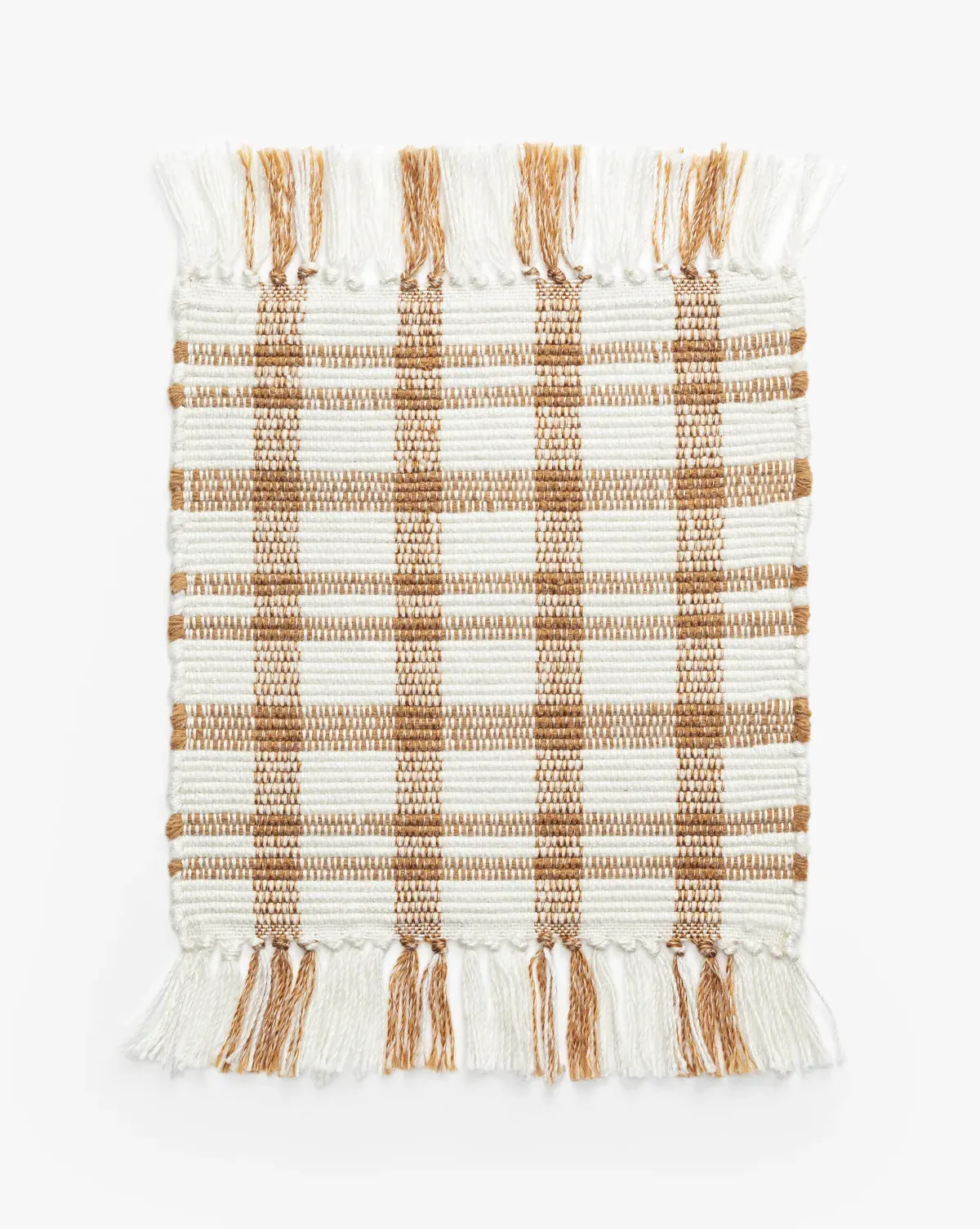 Amherst Handwoven Indoor/Outdoor Rug Swatch - Cream, Recycled Polyester product